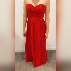 Red Gown formal dress